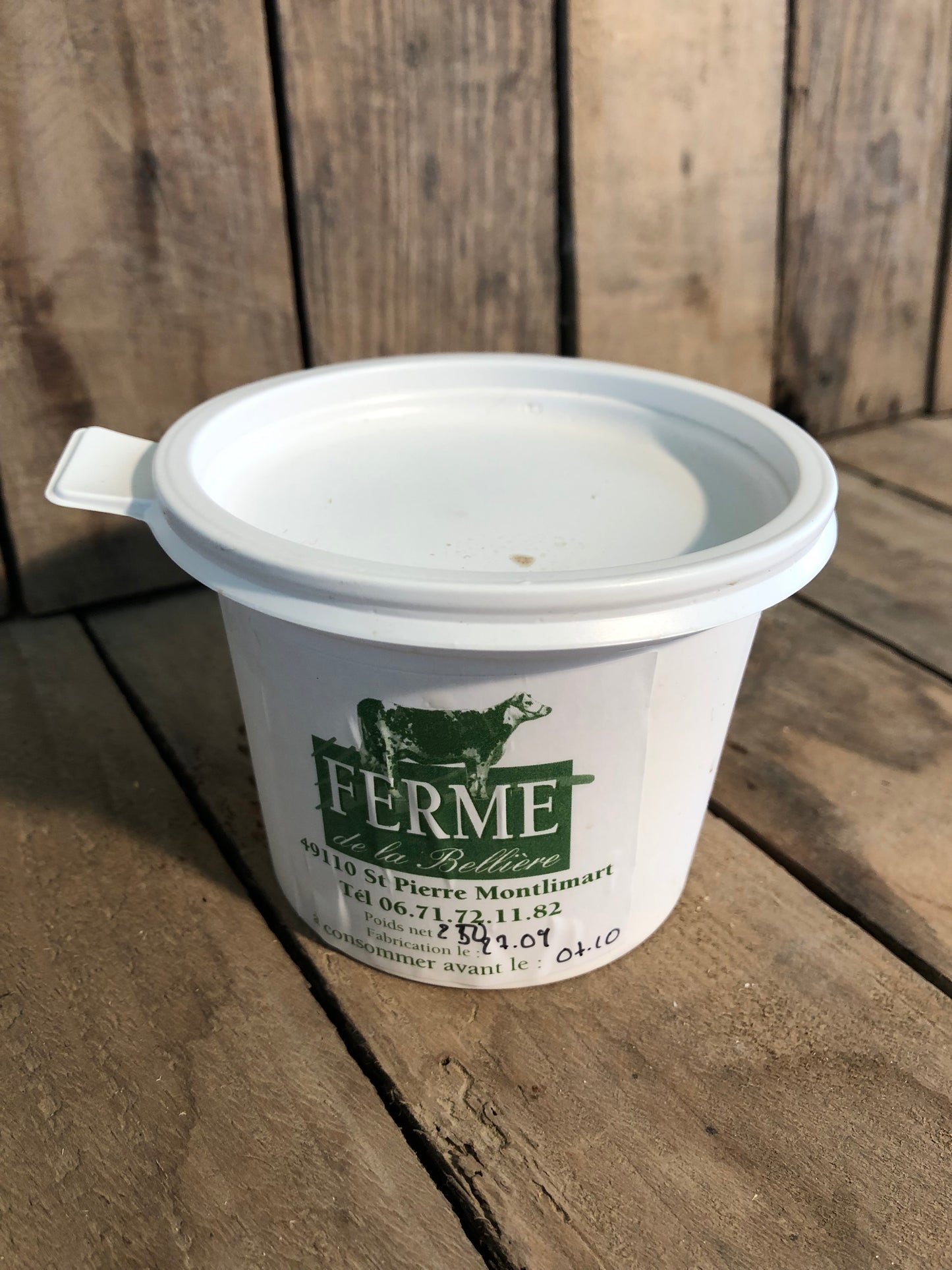 Crème fraîche 250g La Béllière (pièce)