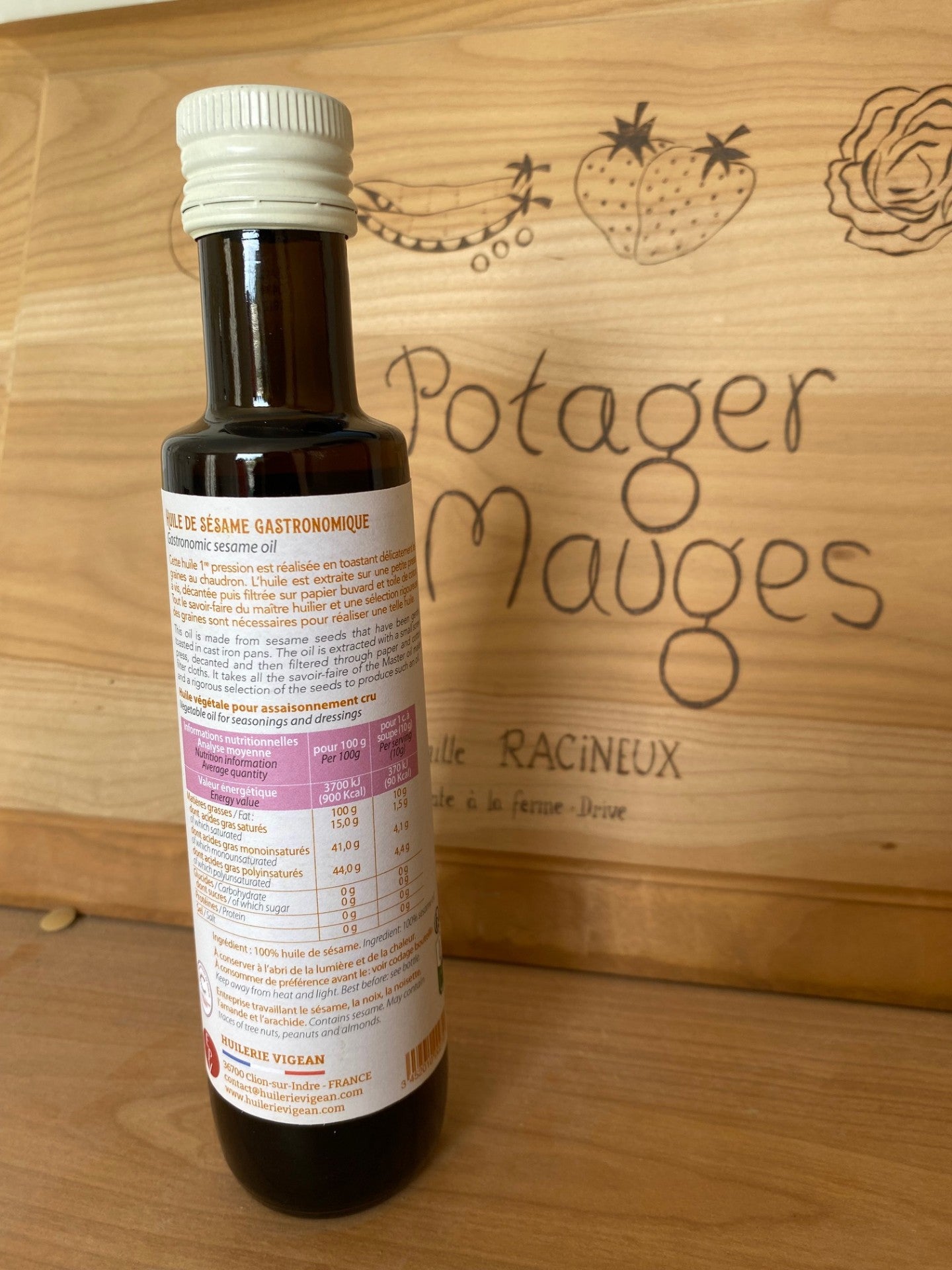 Huile de sésame 250ml