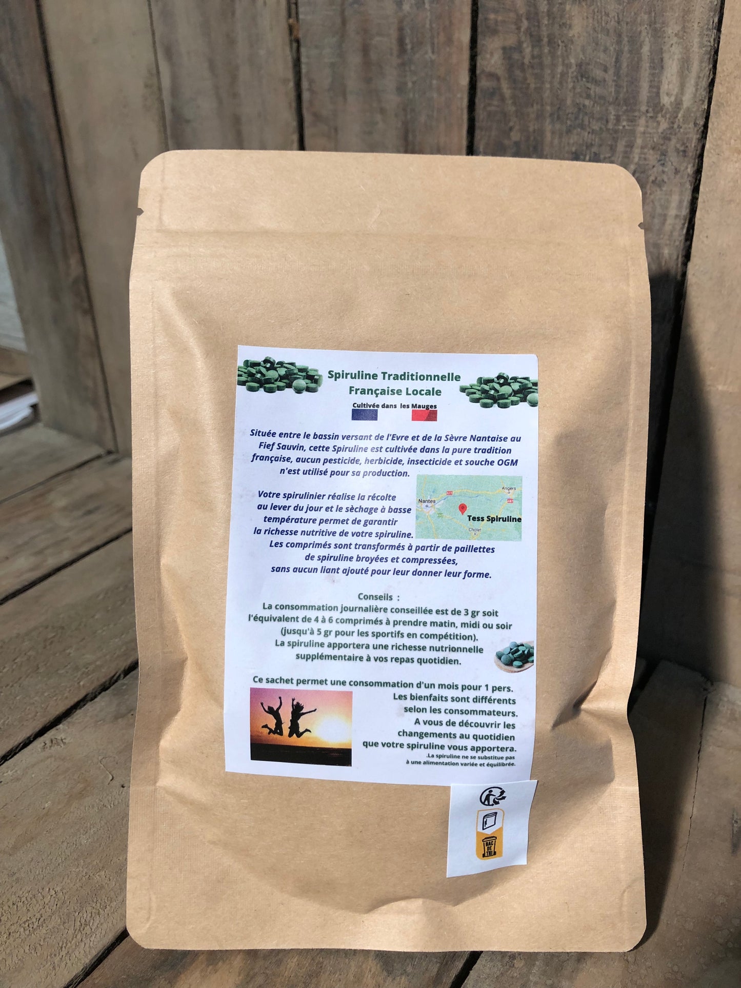 Spiruline comprimé (sachet)