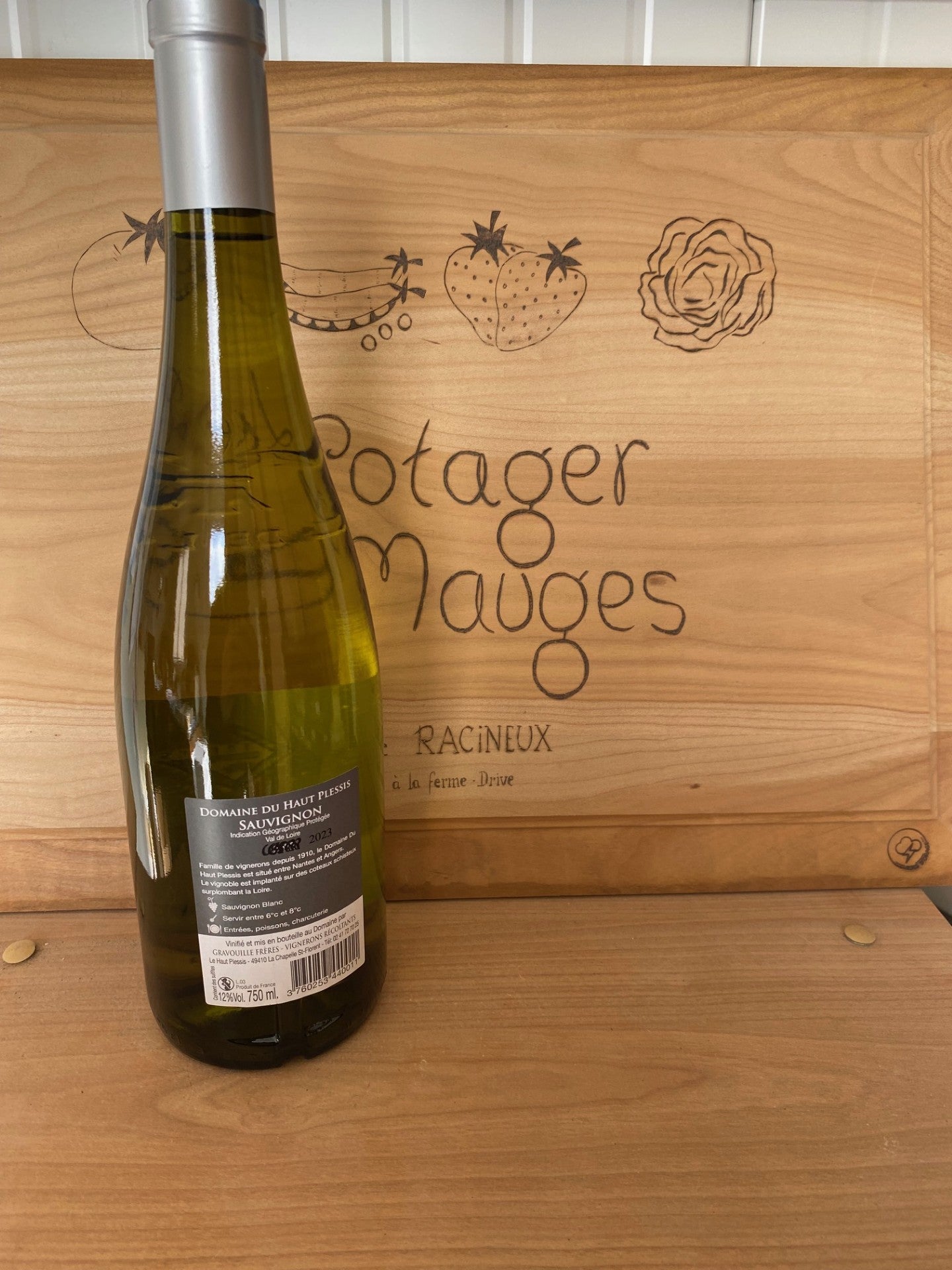 Sauvignon 75cl - Domaine du Haut Plessis
