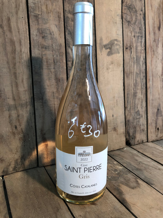 Vin catalan gris casa St Pierre