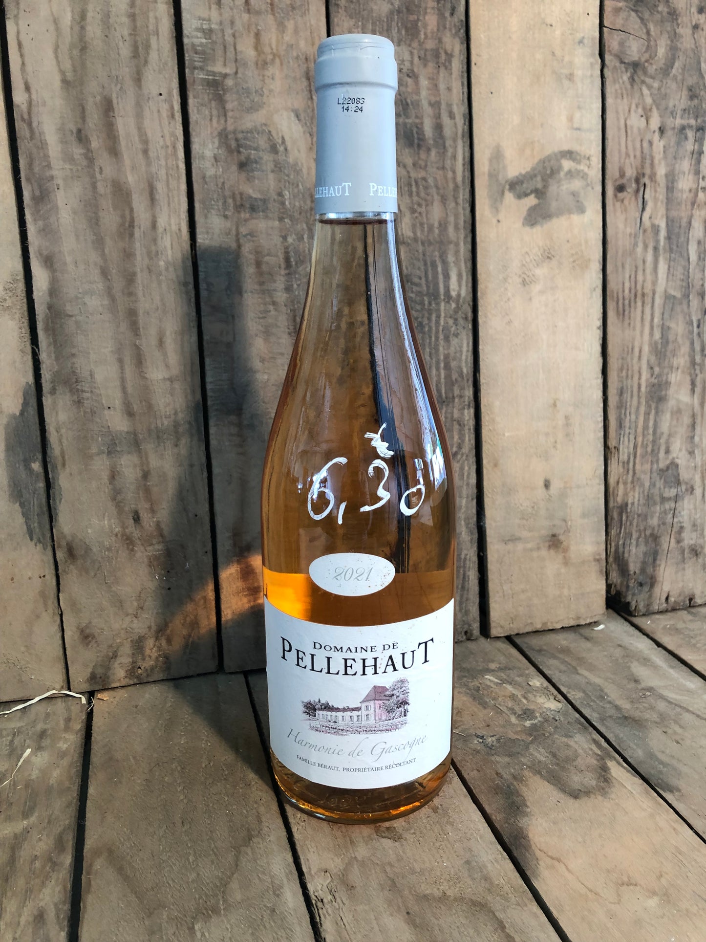 Vin rosé Domaine de Pellehaute