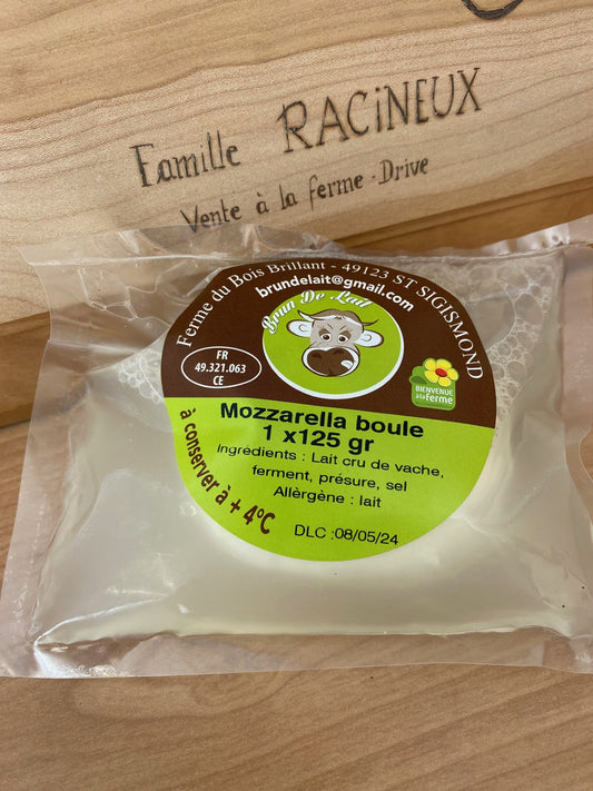 Mozzarella fraîche (125g)