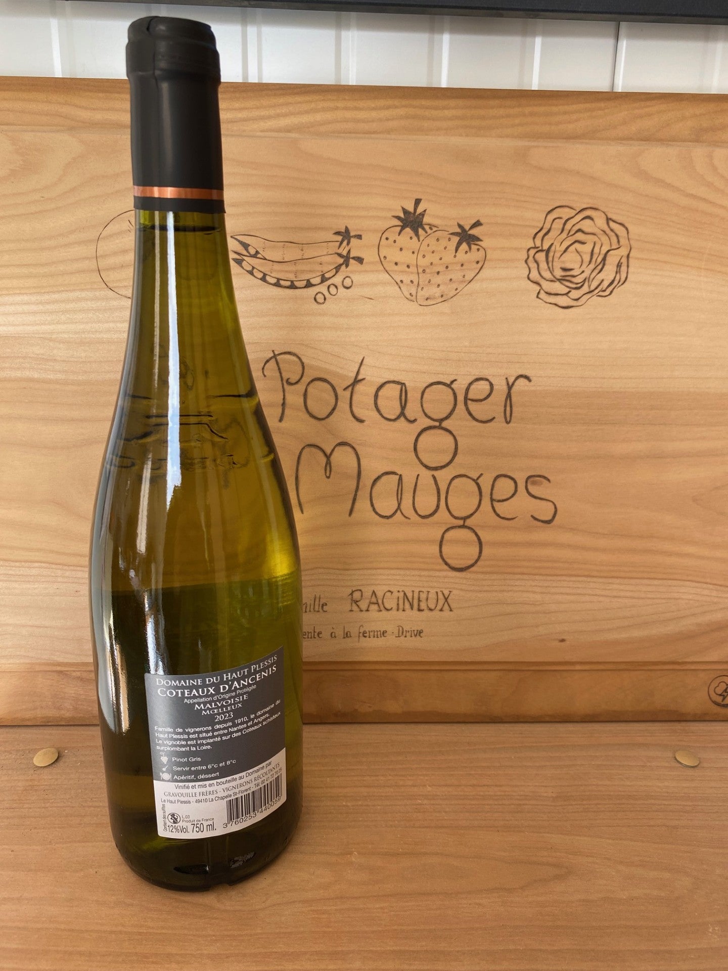 Malvoisie 75cl - Domaine du Haut Plessis