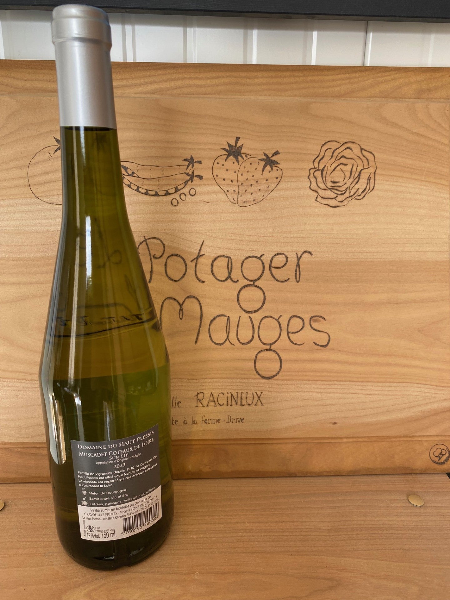 Muscadet 75cl - Domaine du Haut Plessis