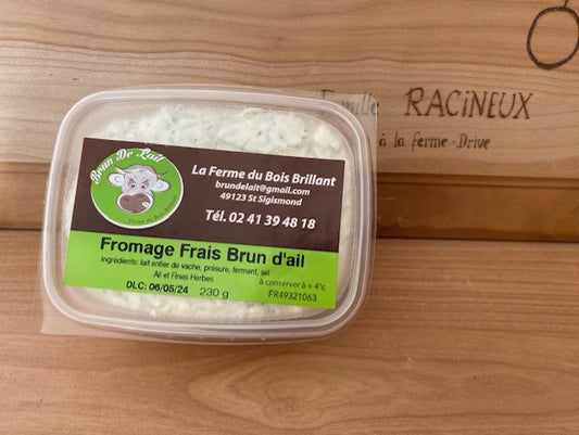 Fromage frais Brun d'ail (pièce)